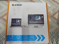 USB 3.0 Displayport KVM превключвател за 3 компютъра и 2 монитора