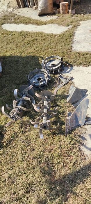 Motocultor 15cp și remorca