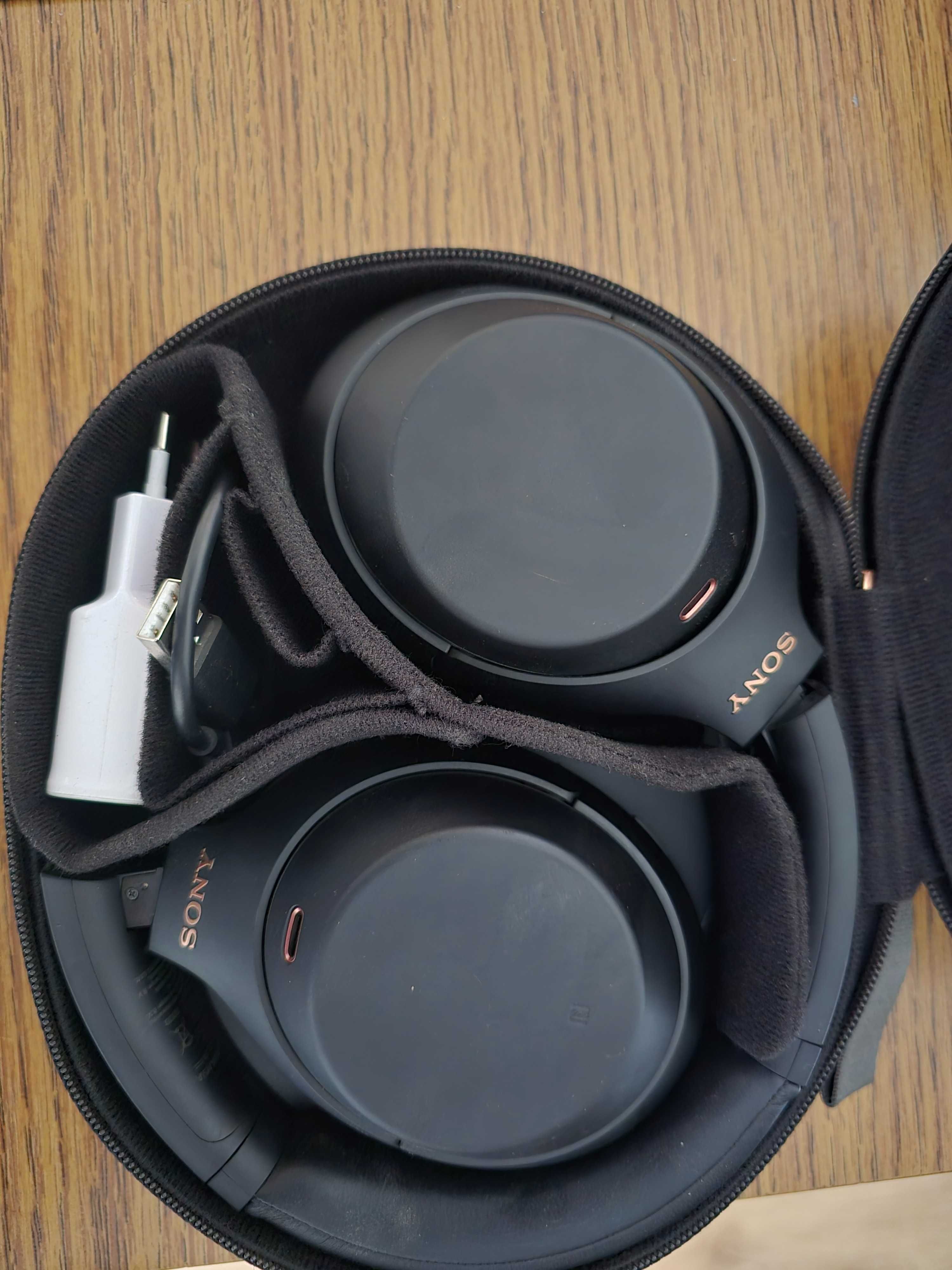 SONY WH-1000XM4, Bluetooth, NFC, Over-Ear, Microfon, Noise Cancelling