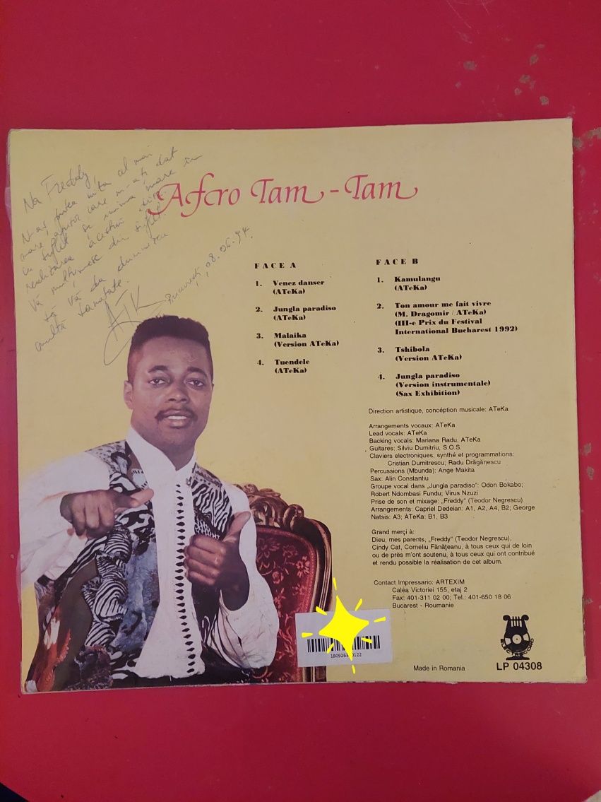 ATEKA - Afro Tam Tam (cu autograf)