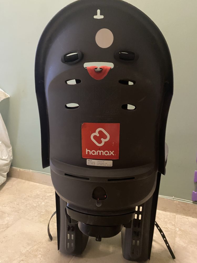 Детско столче за велосипед Hamax smiley