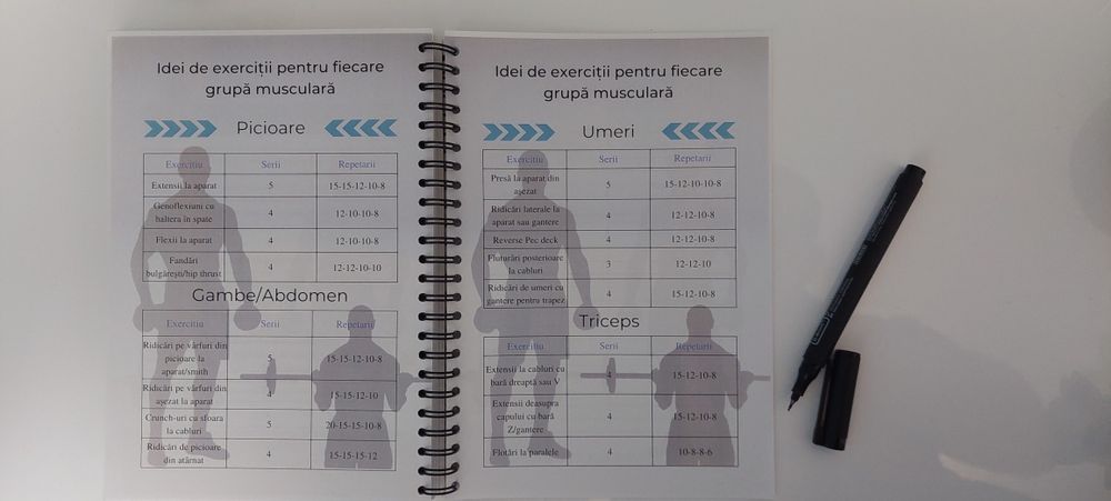 Organizator de antrenament și nutriție