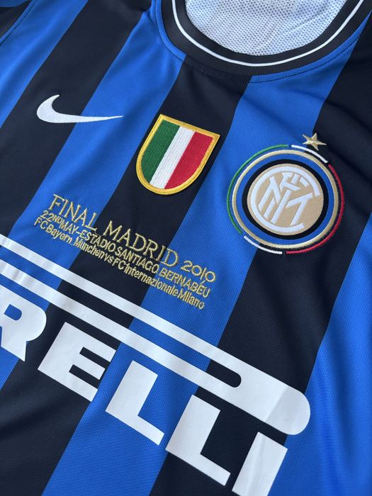 Екип на Интер от финала на ШЛ 2010