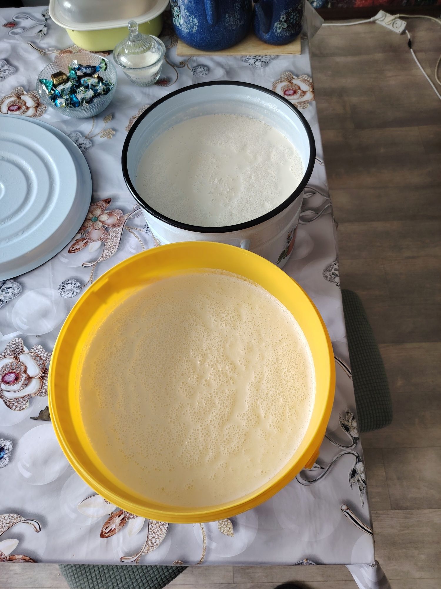 Домашняя молоко.