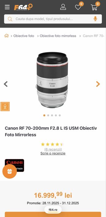 Canon RF 70-200mm f/2.8L IS USM