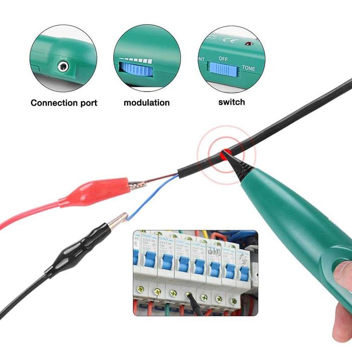 Tester detector urmaritor cabluri,Detector rupere a cablurilor Gobesty