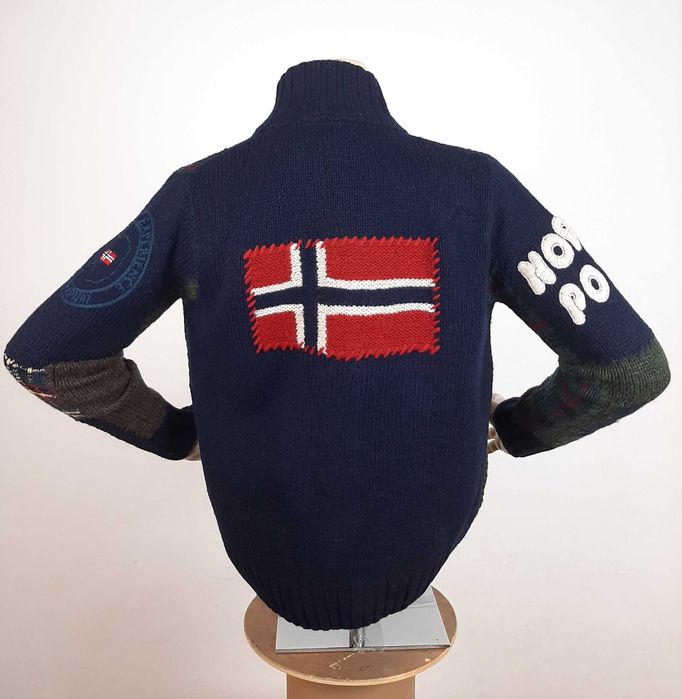 Napapijri North Pole Expedition - Оригинална мъжка жилетка с цип р-р M