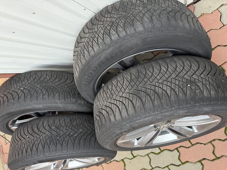 Jante de aluminiu originale VW R18 model Mallory concave ET30!