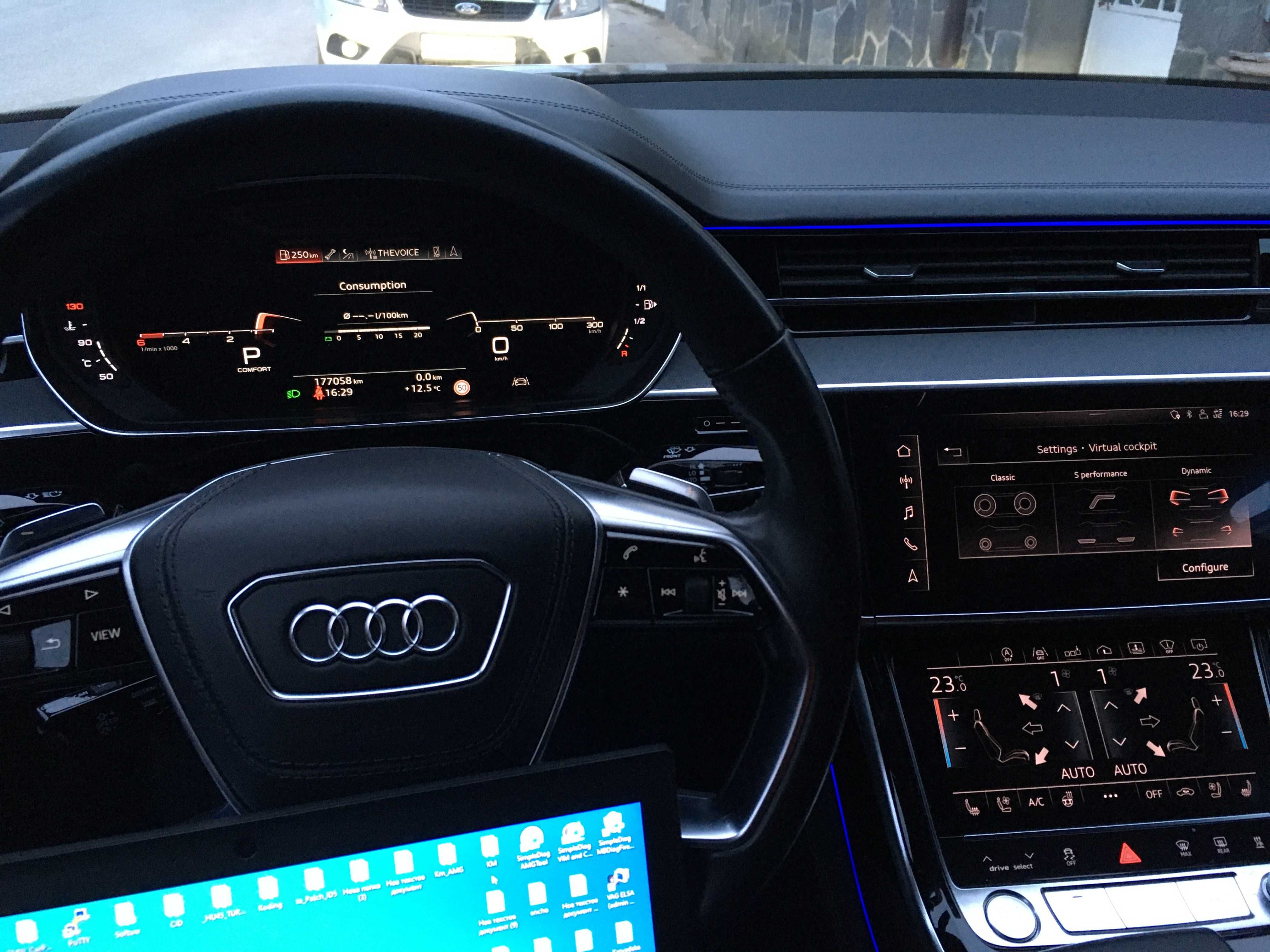 Audi S RS Gen2 Sport Cockpit Виртуално Спортно Оформление Audi Пловдив