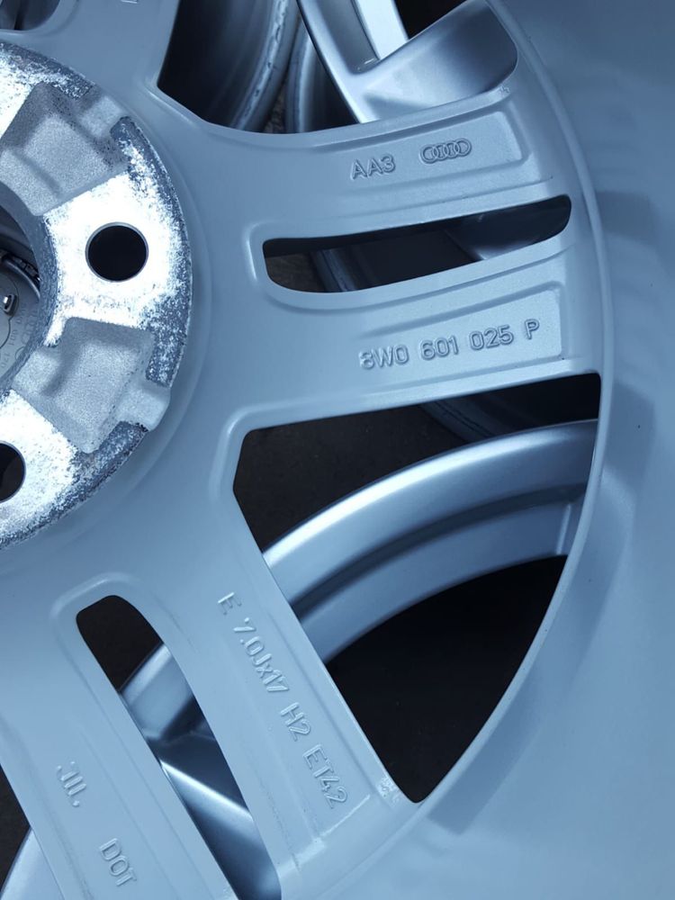 Jante 17 originale audi a4 b8 b9  a3  a6 , 5x112 , 7j et 42 cb 66.5 mm