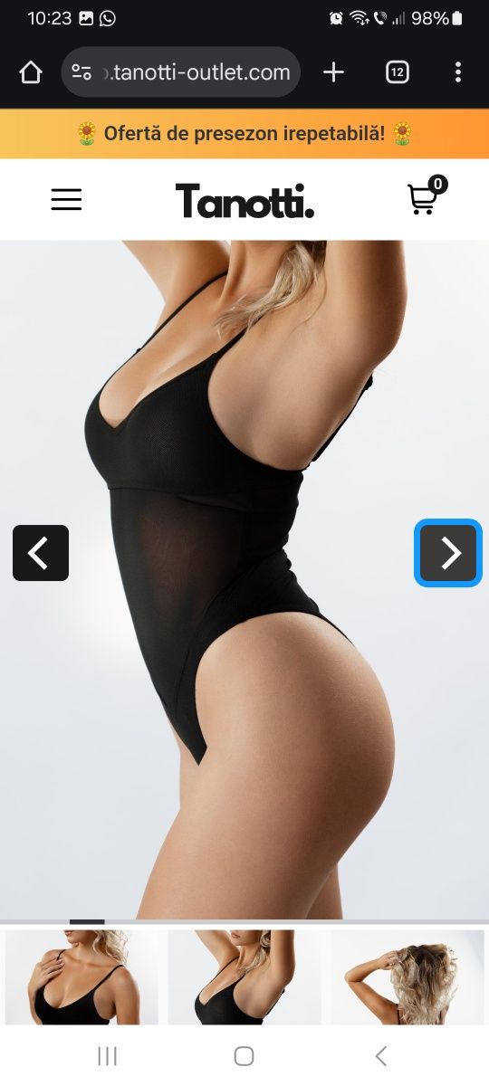 Costum de baie Tan-through
