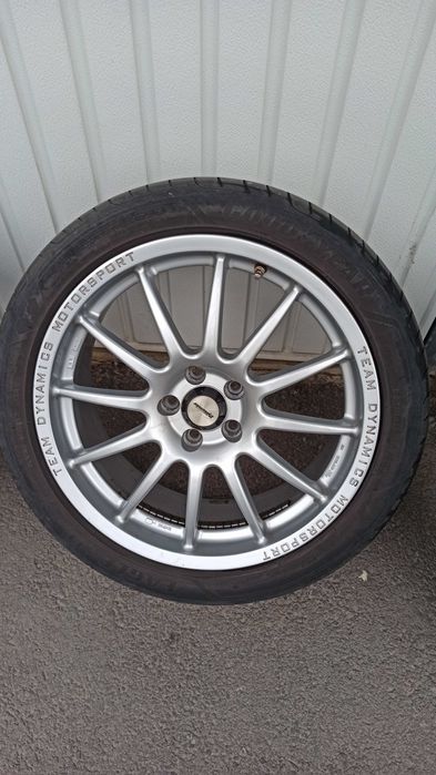 Джанти Team Dynamics pro 1.2 17x7J ET38 5x100 + Goodyear Eagle f1 asym