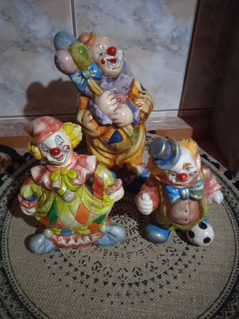 Vintage clovn ceramica  /money box / clown  /pușculița