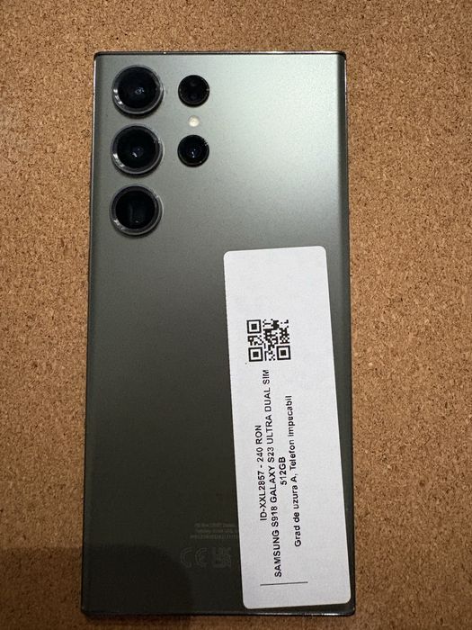 Samsung S918 Galaxy S23 Ultra Dual Sim 512 gb ID-XXL2857