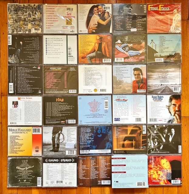 Lot CD orig country, blues, cuban music, soul: Jackson, Nelson, Hooker