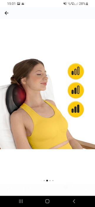 Aparat masaj cu caldura