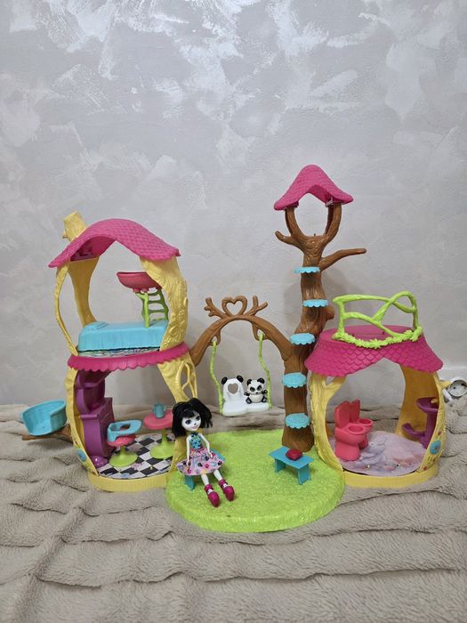 Домик кукла панда Enchantimals