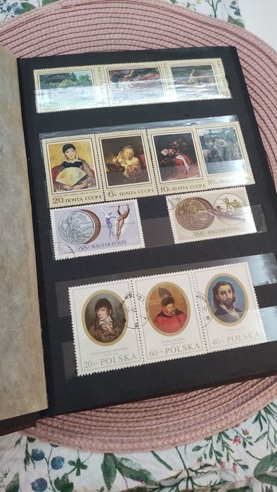 Класьор с пощенски марки от света