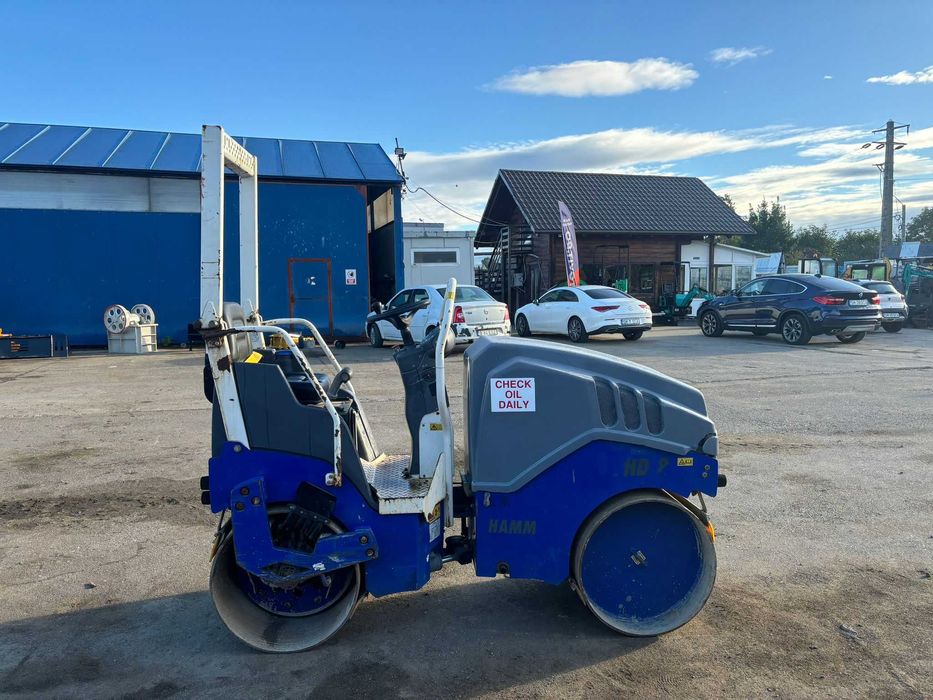 Cilindru compactor 1.5 tone,  Hamm HD 8VV, 2014