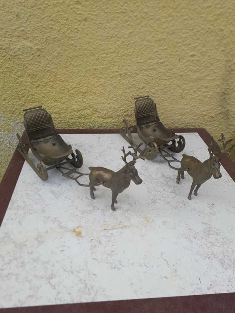 Sanie reni bronz
