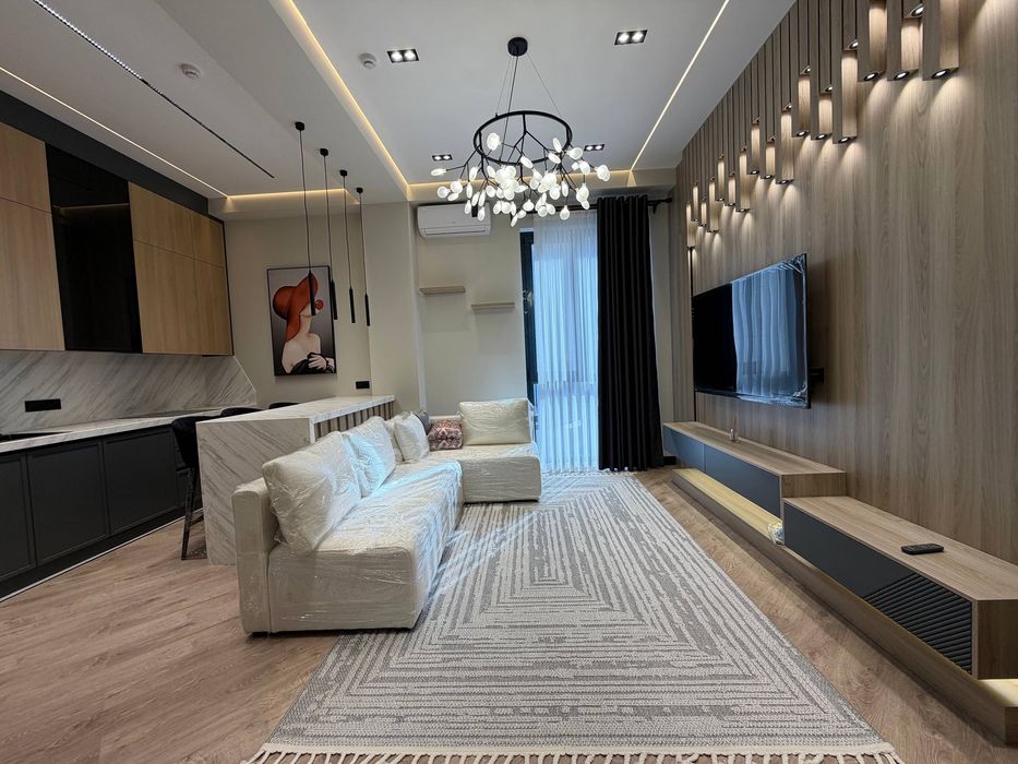 Skyline Продается 2 комнатная квартира ремонт Пос-во России Мирабад