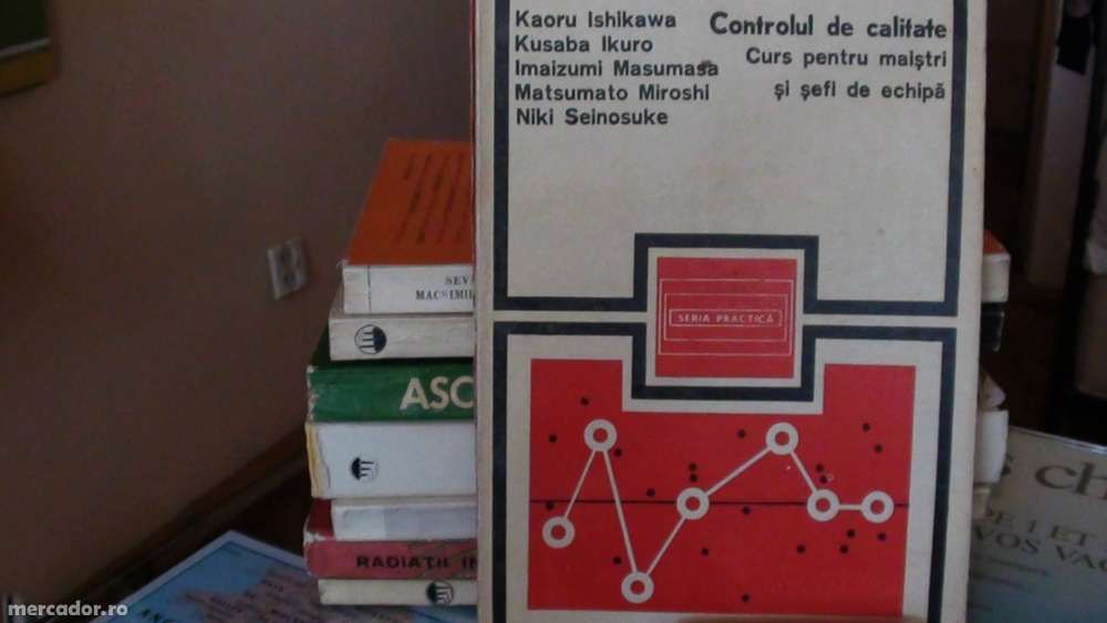 Controlul de calitate. Curs pentru maistri si sefi de echipa .