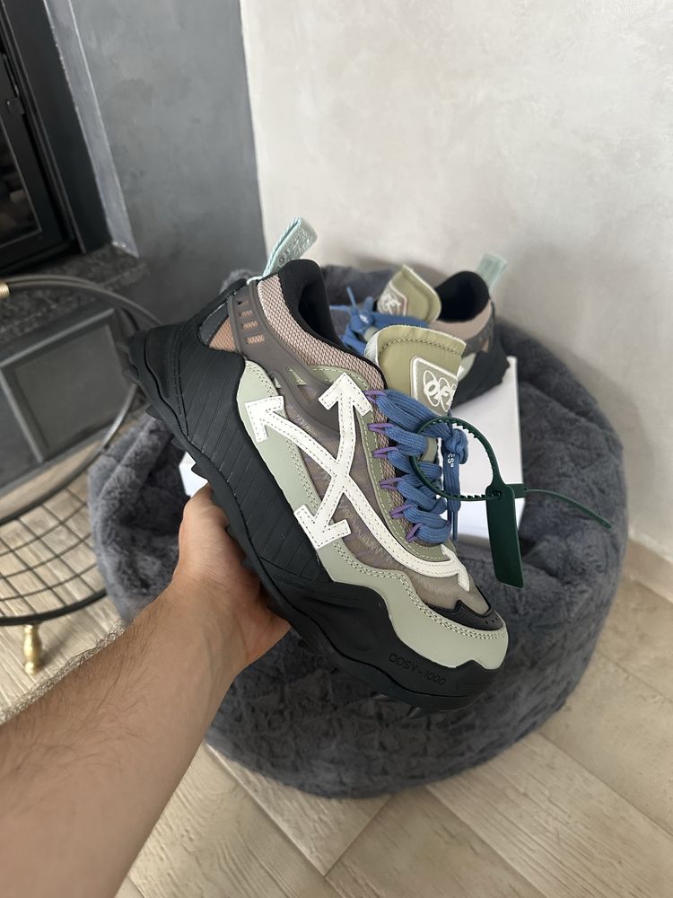 Off-White Odsy 1000 Green White Black