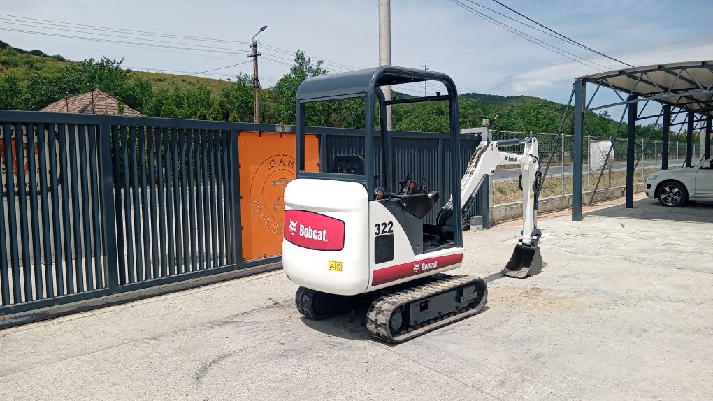 Miniexcavator Bobcat 322