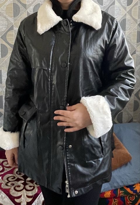 Куртка зимный кожа