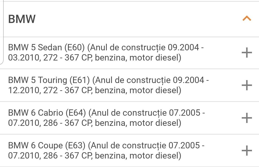 Disc frana fata BMW E 60. E 61. E 63.  E 64.