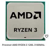Procesor AMD RYZEN 3 1200 + cooler