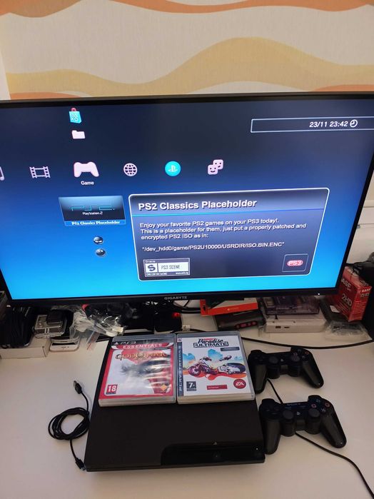 consola Playstation 3 PS3 Slim modata HEN + jocuri