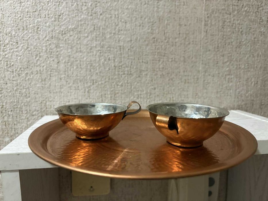 Сервиз от мед за кафе