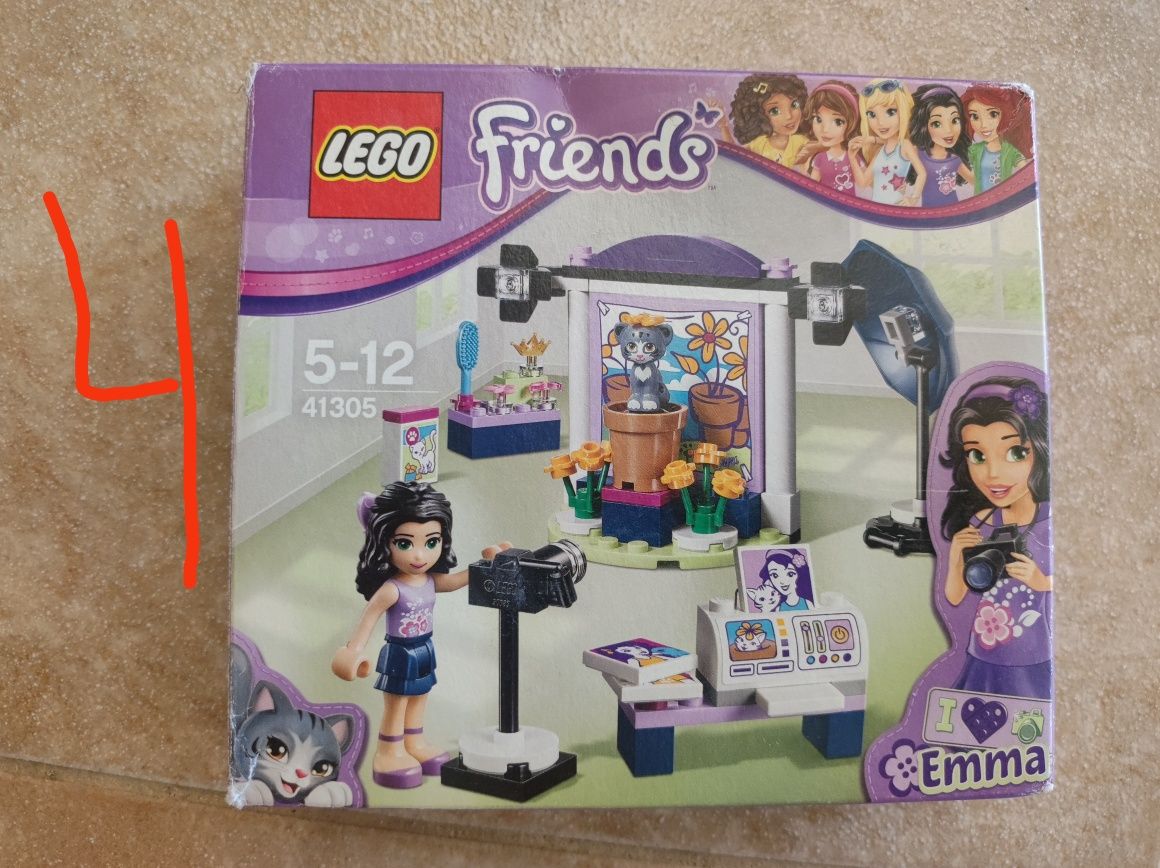 5 броя Lego за момиче 4-12 години