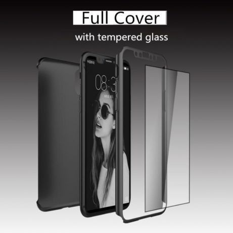 Bumper / Husa 360° fata + spate pentru iPhone X / XS / XR / XS Max