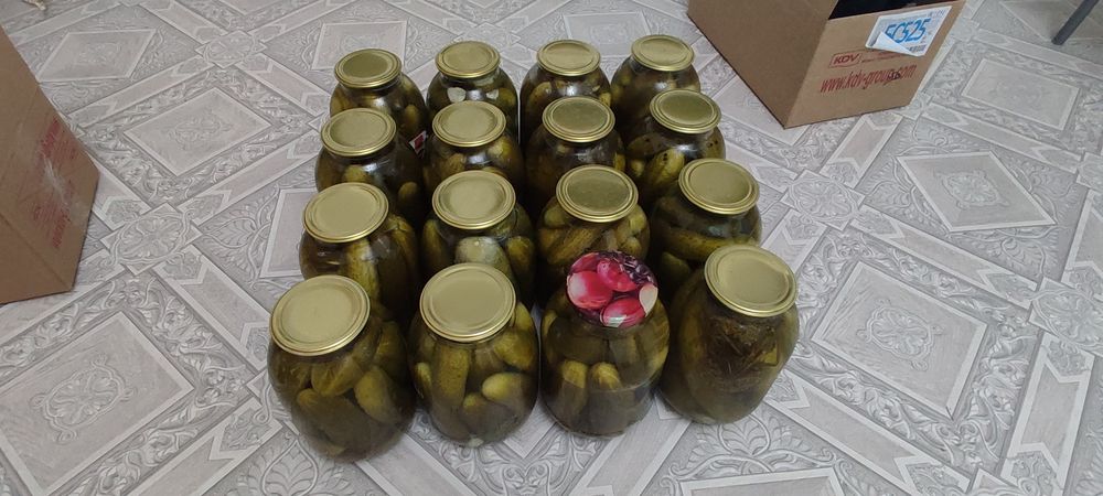 Солёные хрустящие огурцы