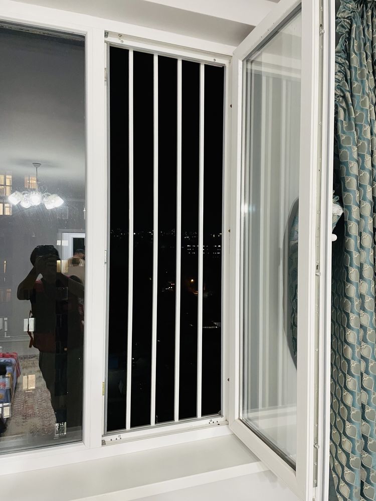 Решетки, блокираторы на окна для безопасности детей в Алматы