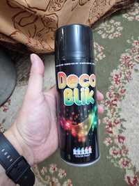 Продам балончик краска матовая чёрный цвет Deco Blik