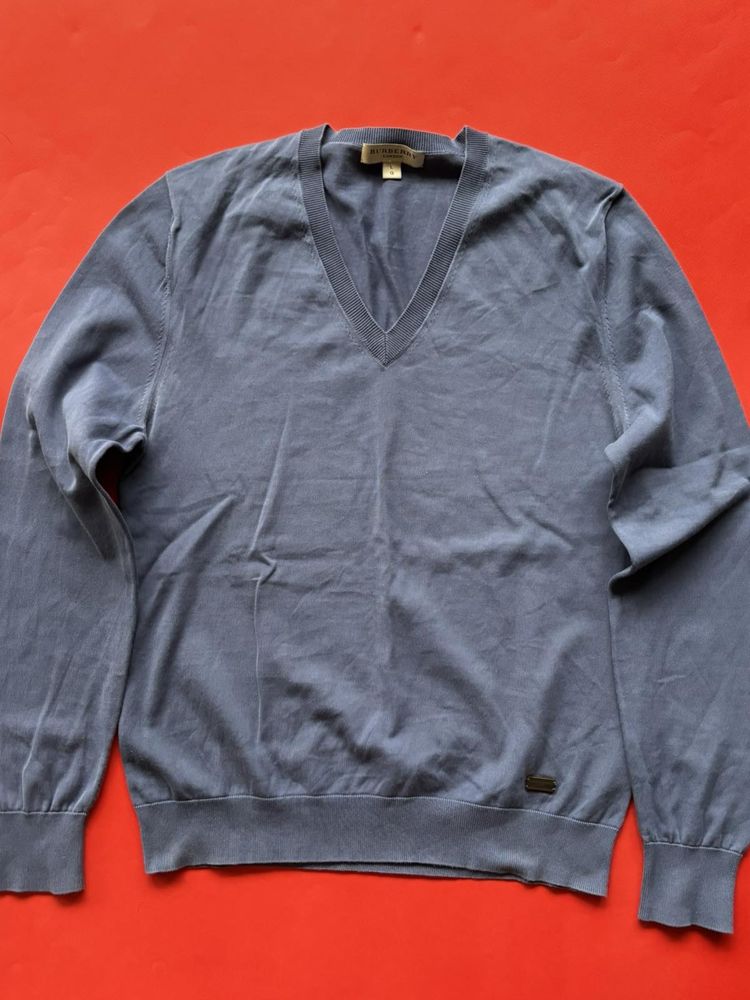 BURBERRY London : V Neck Pull - размер М / Оригинал