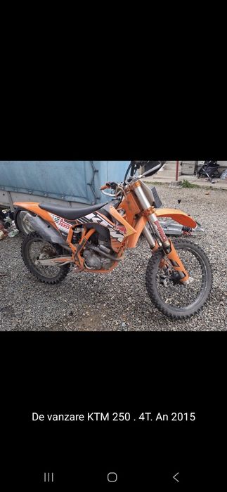 KTM 250 . 4T. Ani 2015