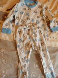 Pijama maneca lunga bebe 86