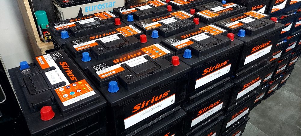 Akkumulyator SIRIUS 400.000 so'mdan boshlab