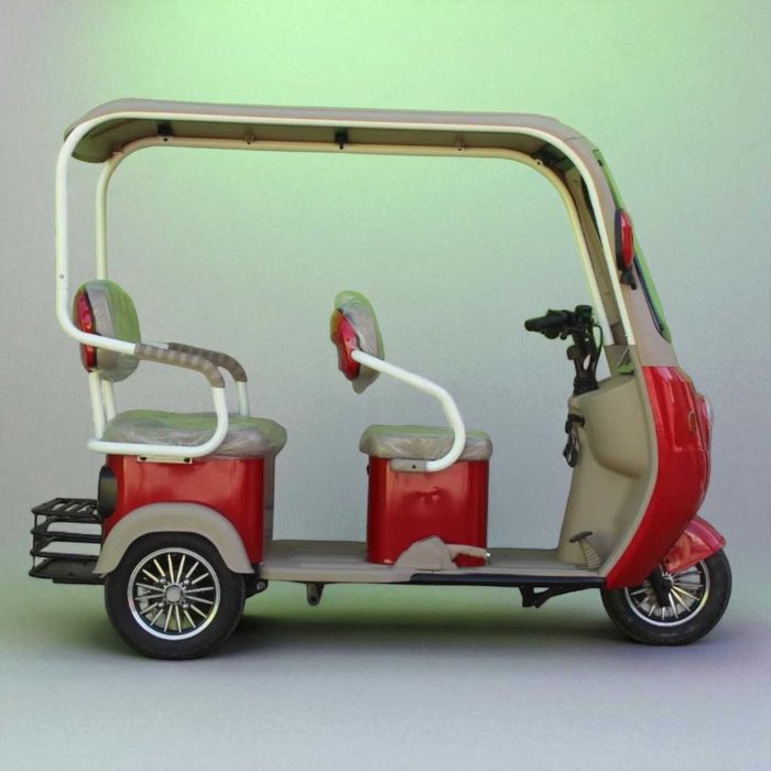 Триместна електрическа триколка RED GOLF 2000W/60V/25Ah