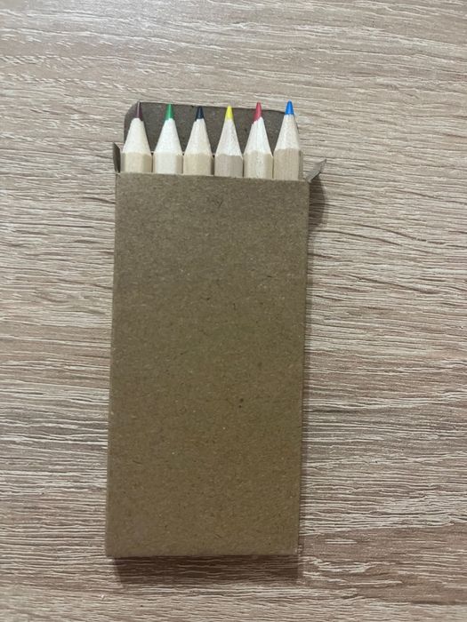 Цветни моливи 6 цвята