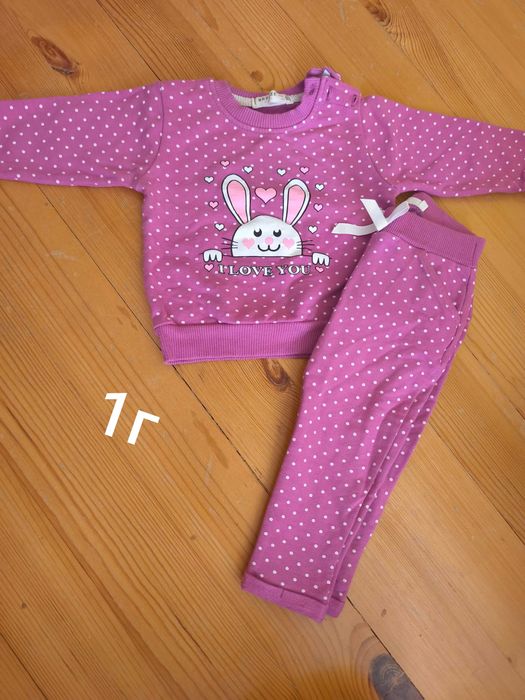 Бебешки дрешки 9-12м,1г момиче