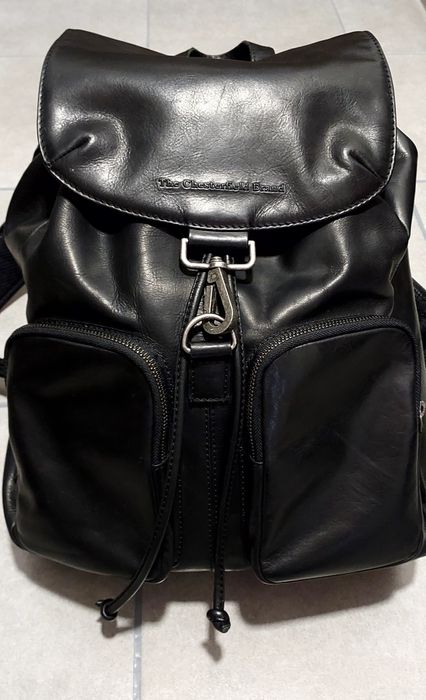 Rucsac din piele naturală Chesterfield