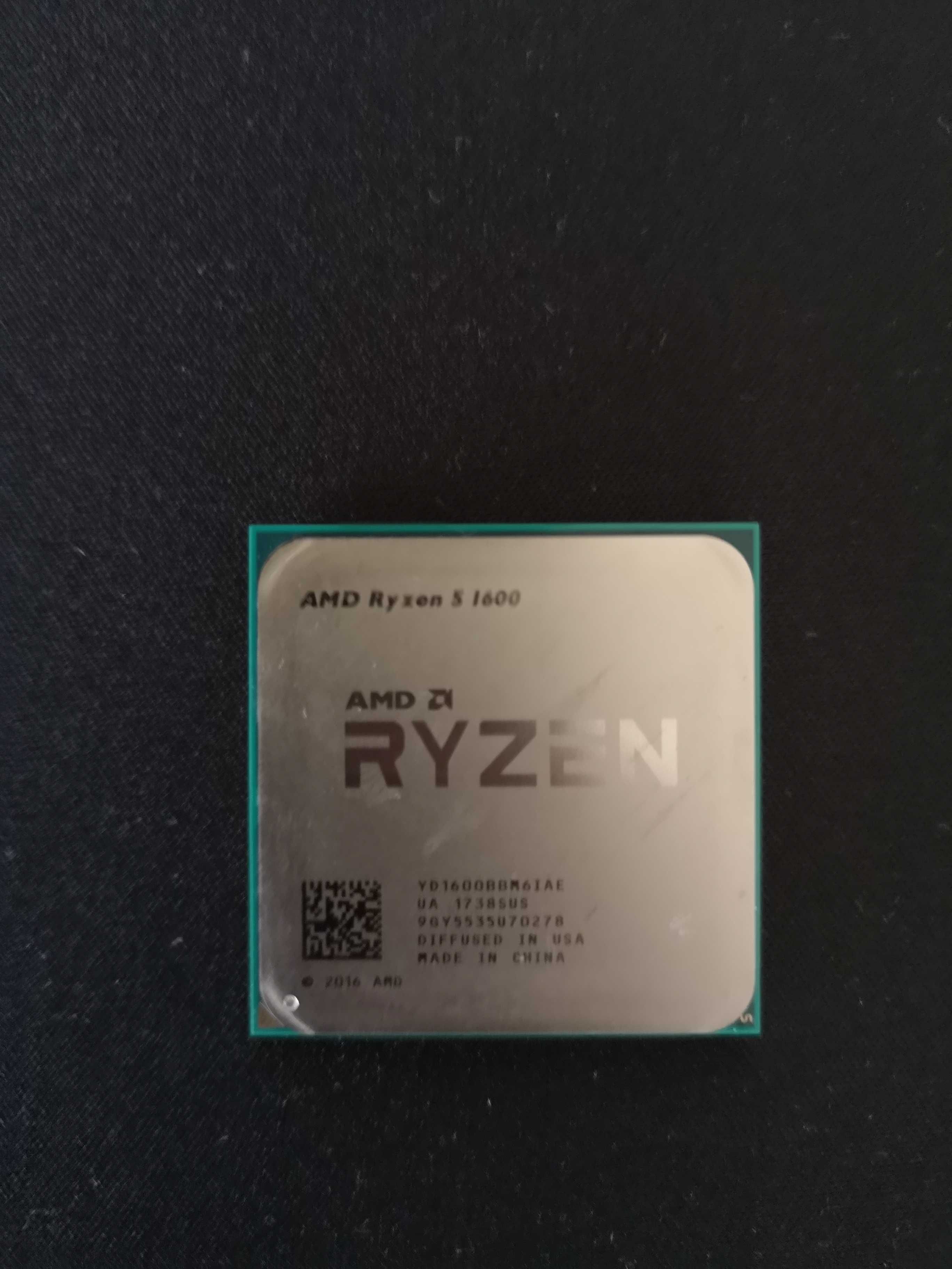 Procesor ryzen 5 1600 + Cooler Amd