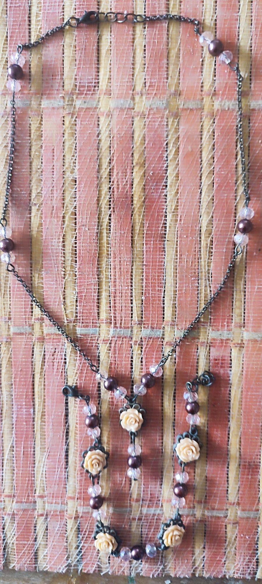Set colier și brățară handmade, femei
