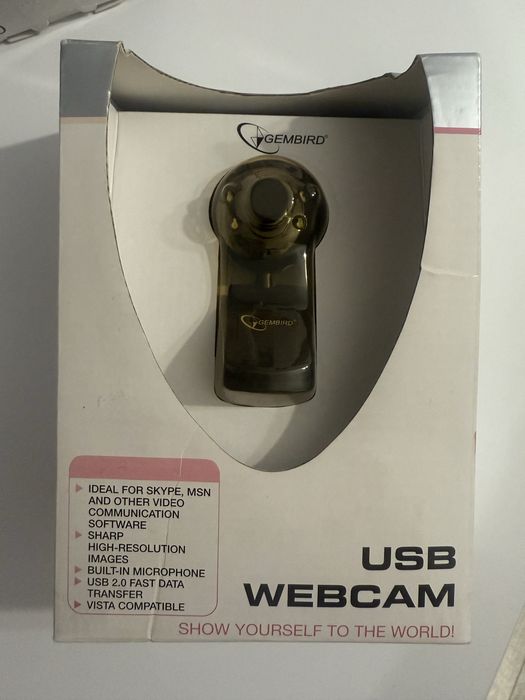 Vand USB WEBCAM Gembird nou