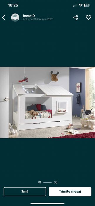 Pat copii stare bună